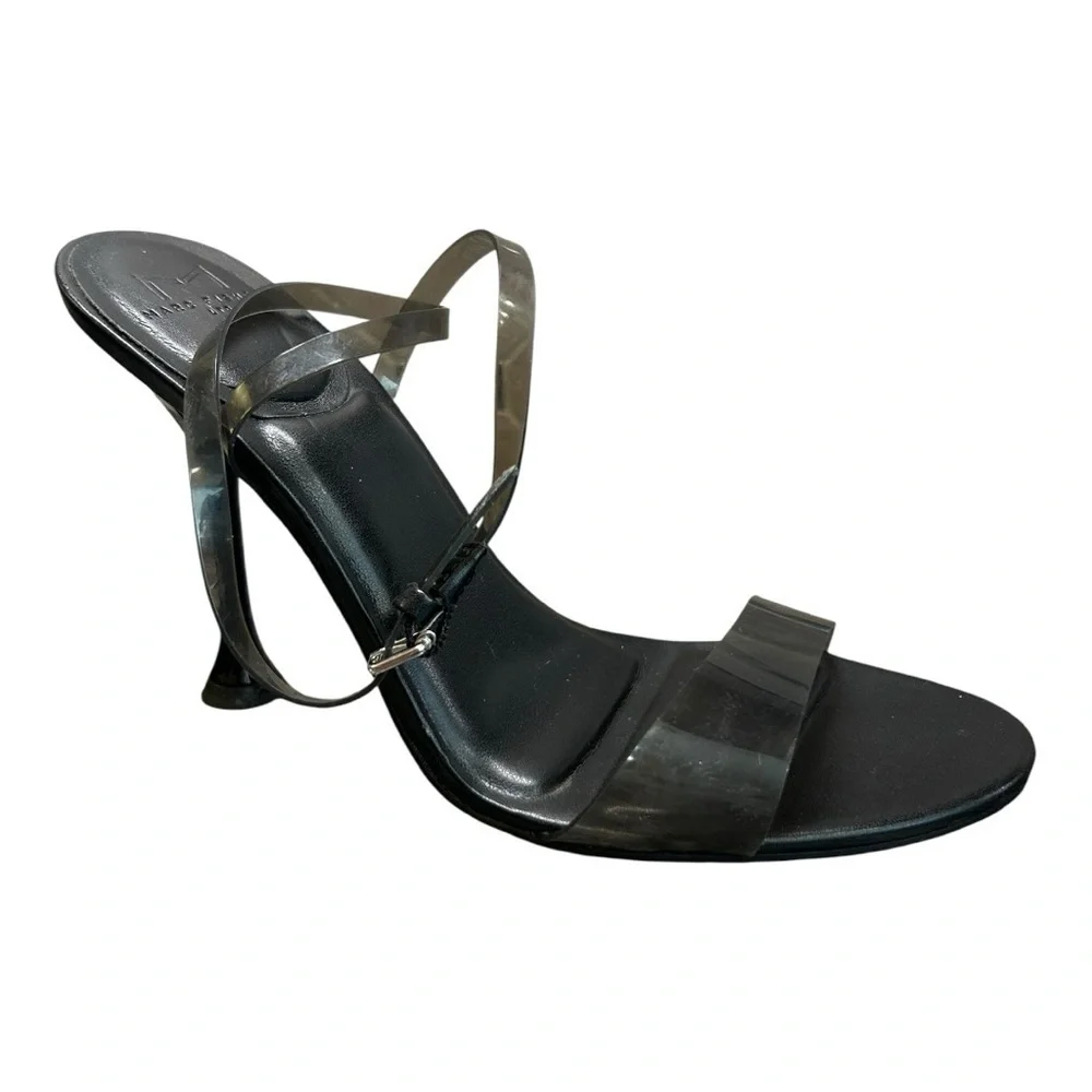 Marc Fisher LTD Calisty Sandal (Women) – Elegant Black Strappy Heels Size 7.5